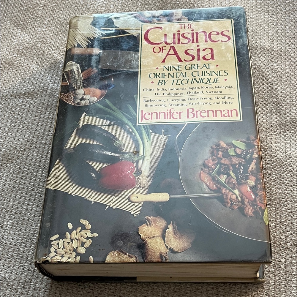 The Cuisines of Asia by Jennifer Brennan - Hardcover